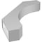 Ekena Millwork 4-in. W x 24-in. D x 32-in. H Legacy Architectural Grade PVC Knee Brace BRCP04X24X32LEC - alternate 4